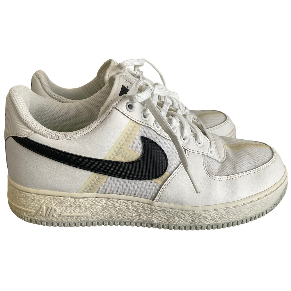 Nike Air Force 1 07 LV8 1 Low White Black Pure Platinum CI0060-100 Mens 11